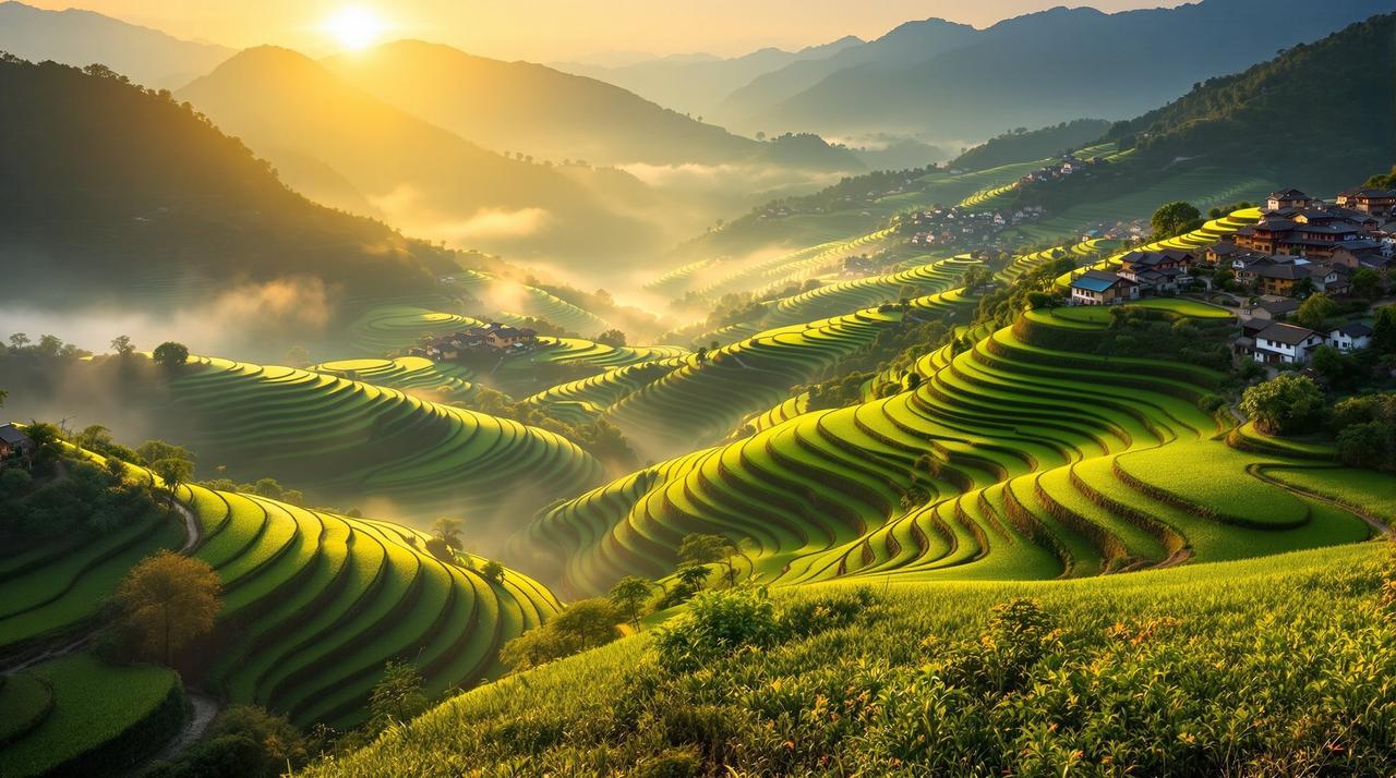山间小调 场景